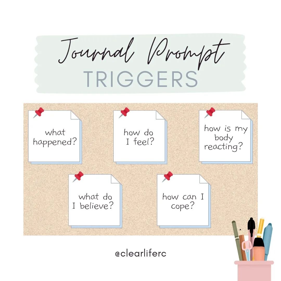 JOURNAL PROMPT! [triggers edition]

Whether or not you are easily triggered, it is very important to identify what the trigger is and how you are &lt;reacting&gt; to it. In order to best &lt;respond&gt; to the trigger, you must process and recognize 