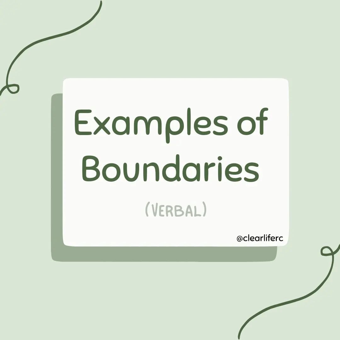 [BOUNDARIES]

Verbal boundaries can teach others how to better treat you. They are clear and concise statements that provide the listener insight to your internal world.

#boundaries #therapy #counseling #couplestherapy #communication #communications