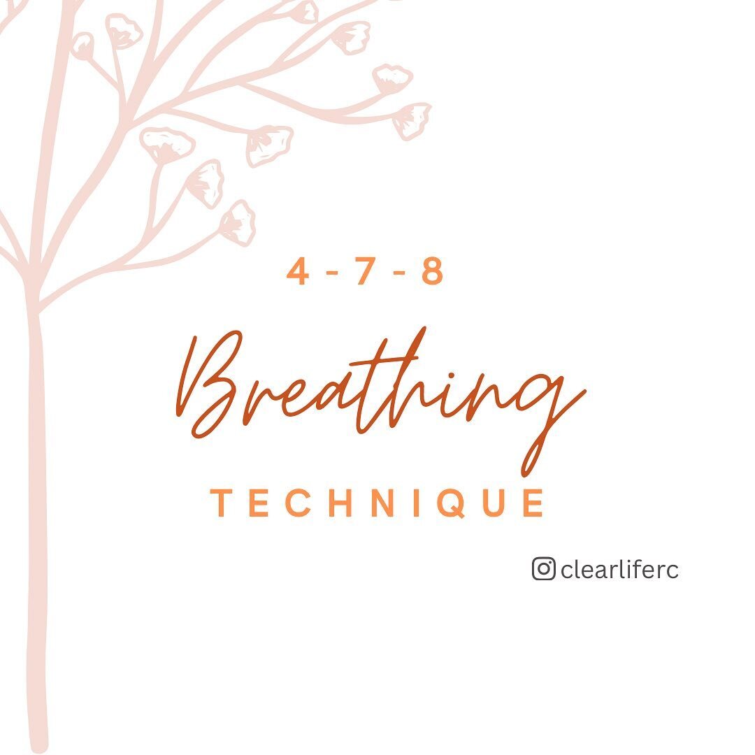 [4-7-8 BREATHING TECHNIQUE]

Did you know the parasympathetic nervous system helps you relax? It also helps with your fight or flight mode to make you feel at ease. Try the 4-7-8 breathing technique when you want to relax - after yoga, during your ba