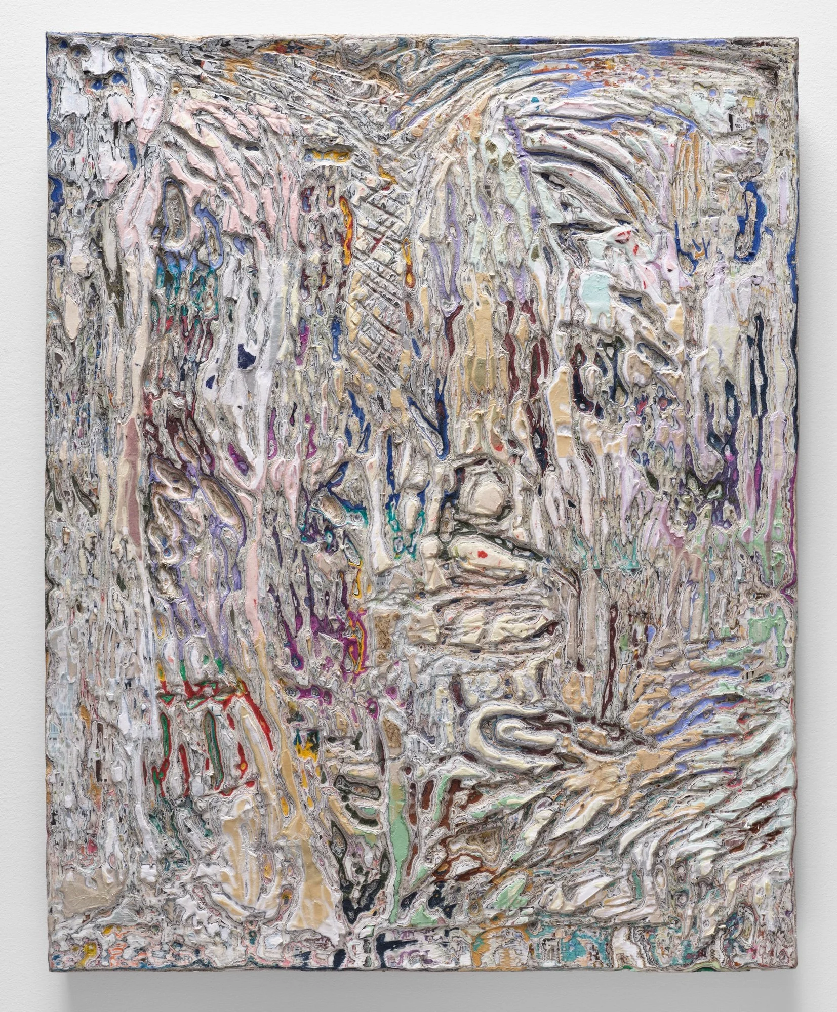 Sculptural carved paper artwork Homage No. 1 (2022)