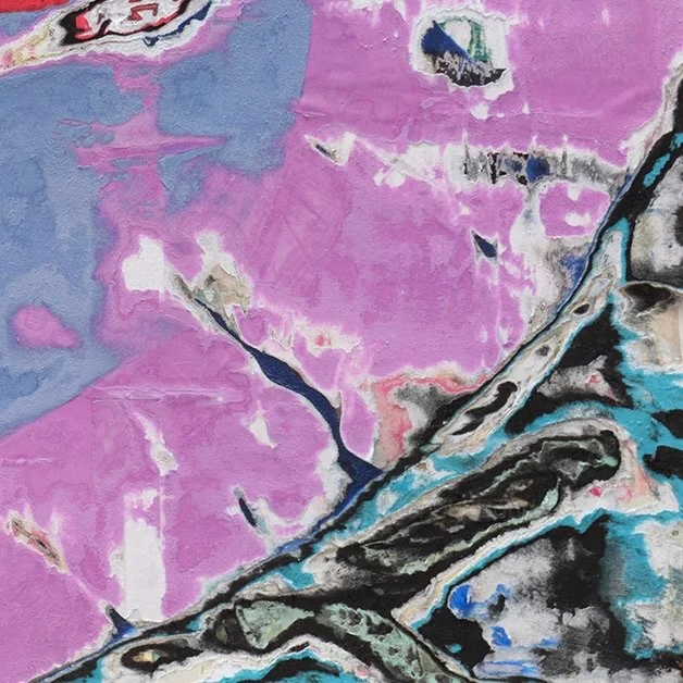 Macro detail of Dyspena Novena highlighting carved paper relief and internal structure