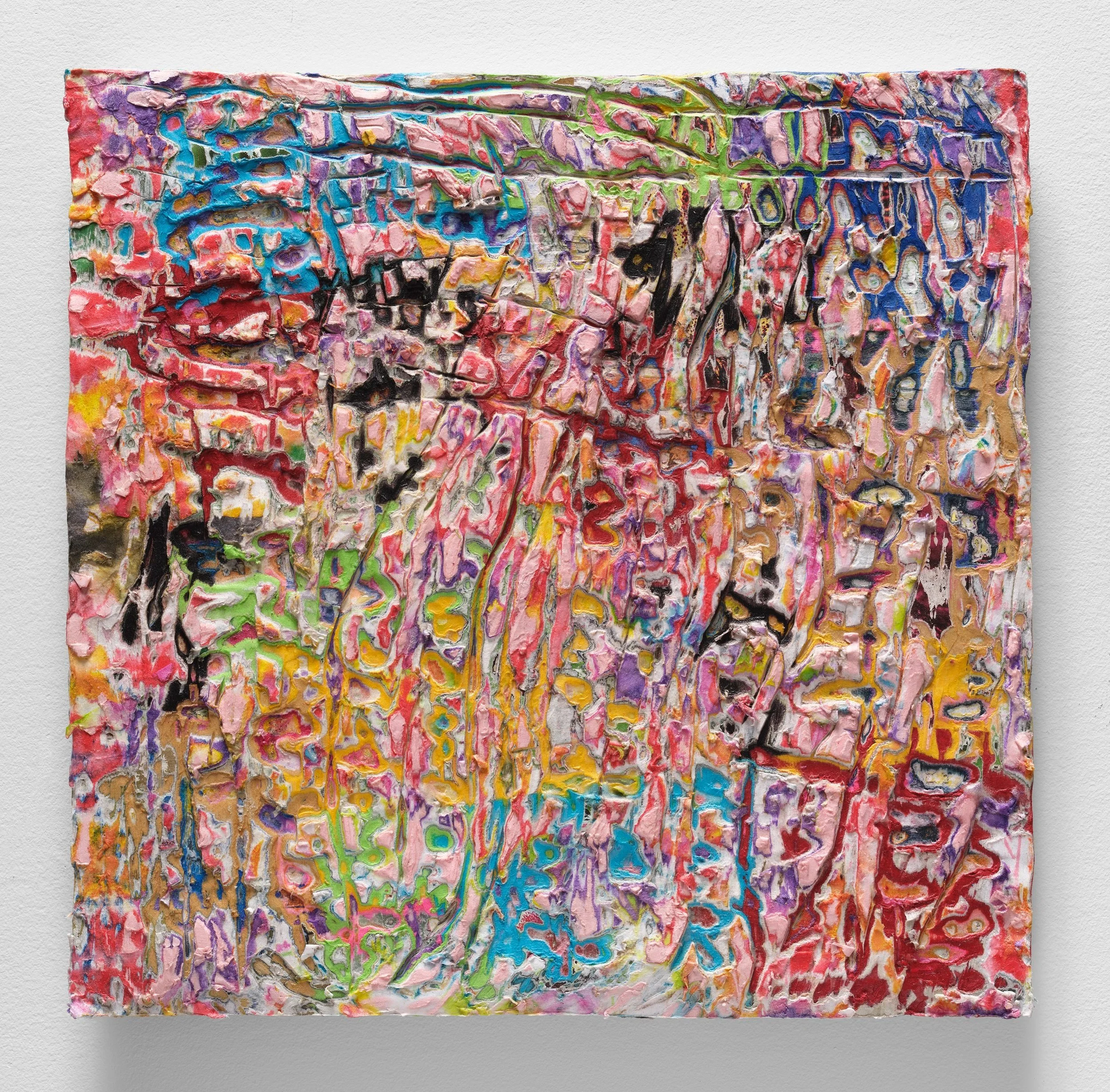 Fire #2, 10 x 10 in
