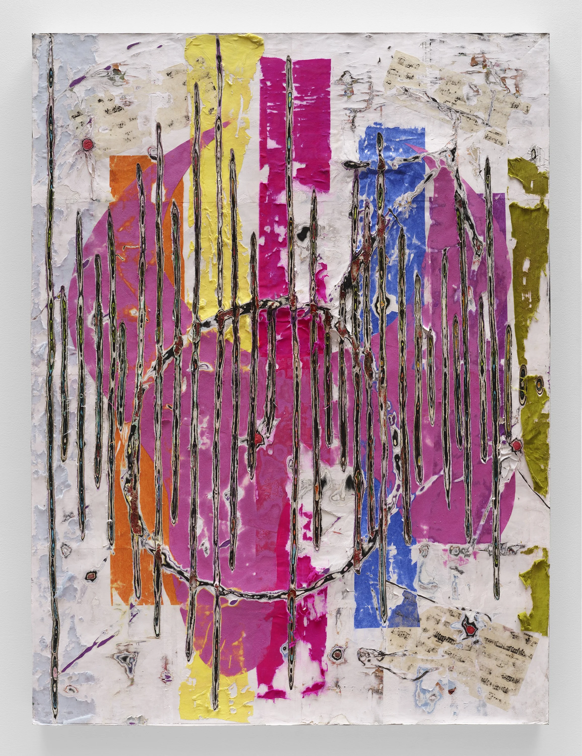 Polypony, 40 x 30 in