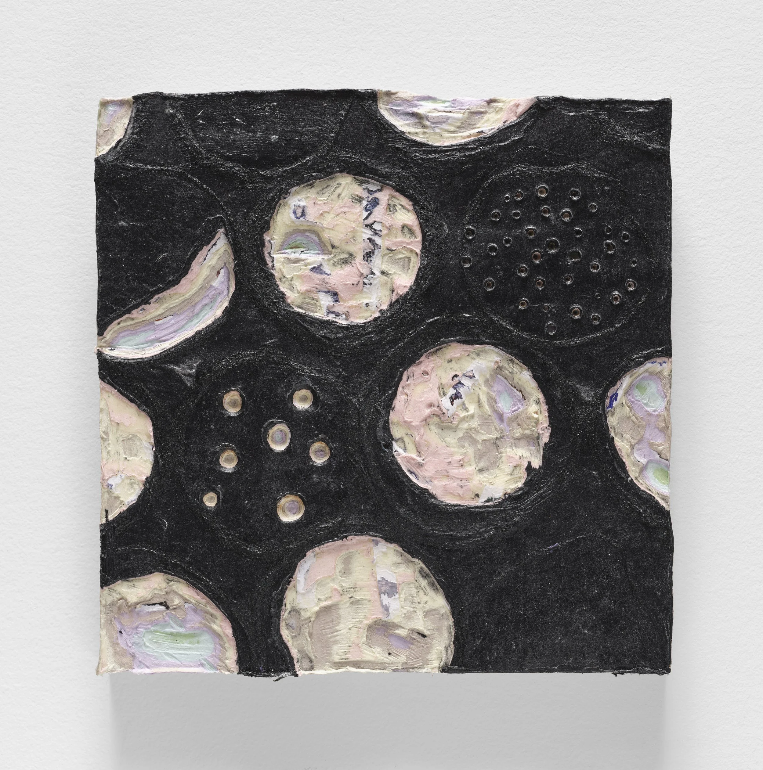 Black #6, 6 x 6 in