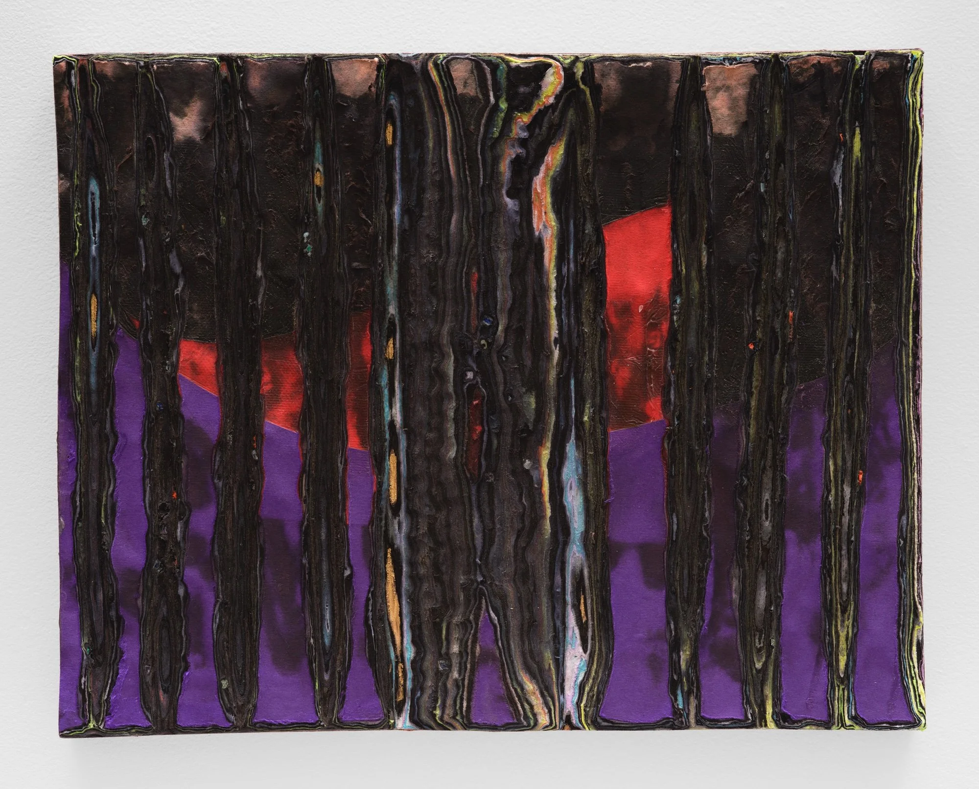 Sculptural carved paper artwork Summer Order (2023)