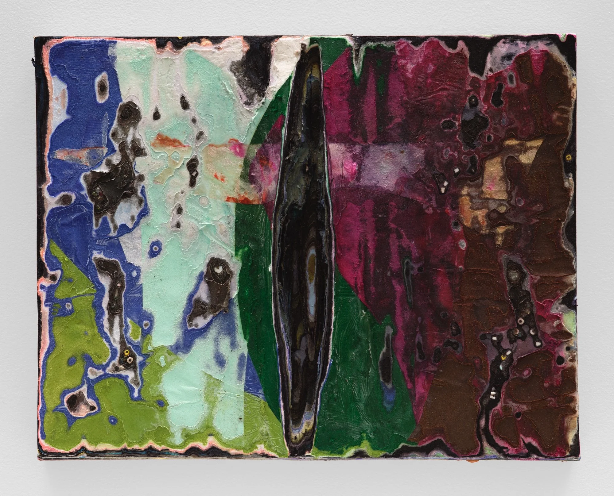 Sculptural carved paper artwork Spring Chaos (2023)