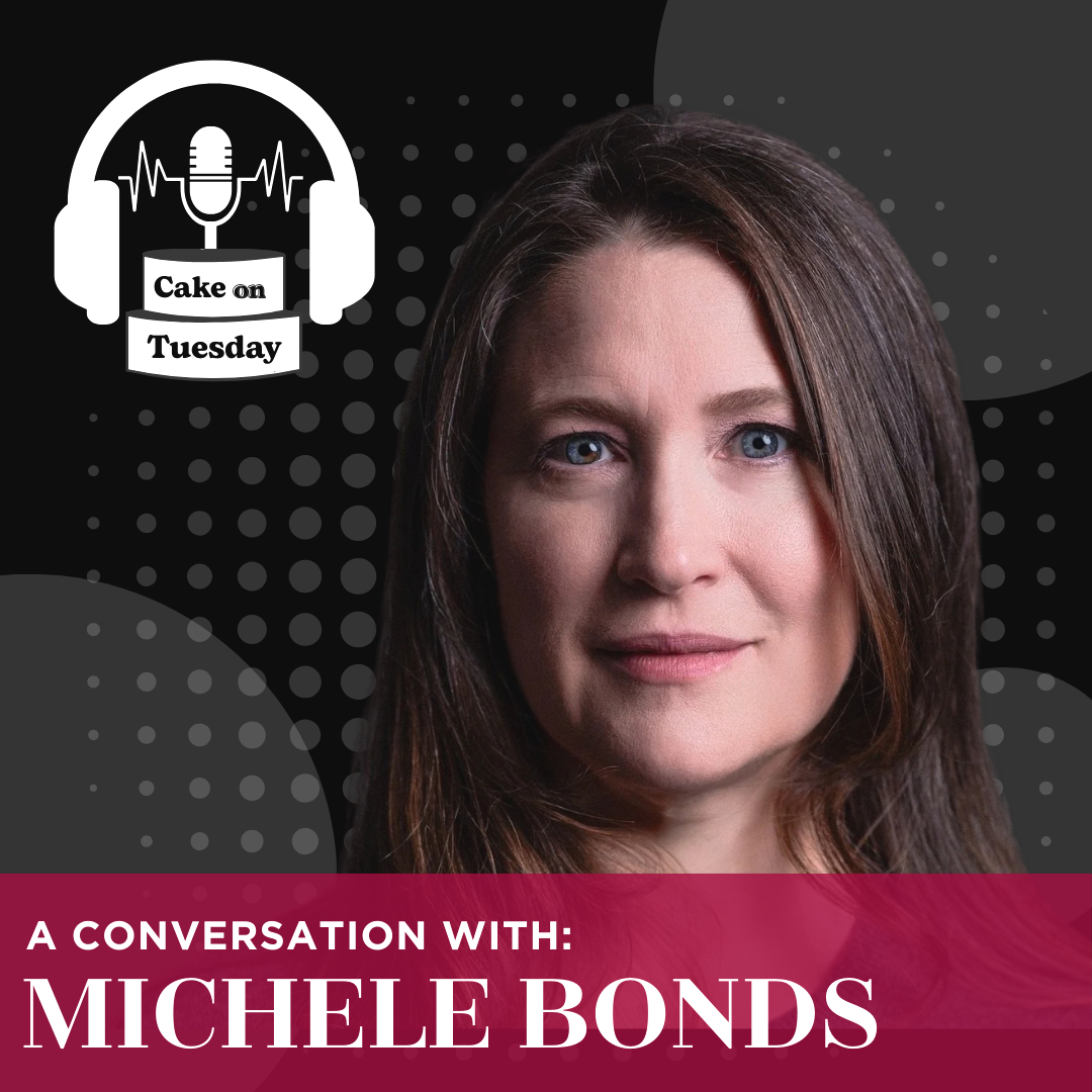 Michele Bonds interview on the Cake on Tuesday podcast discussing art, creativity, and AI