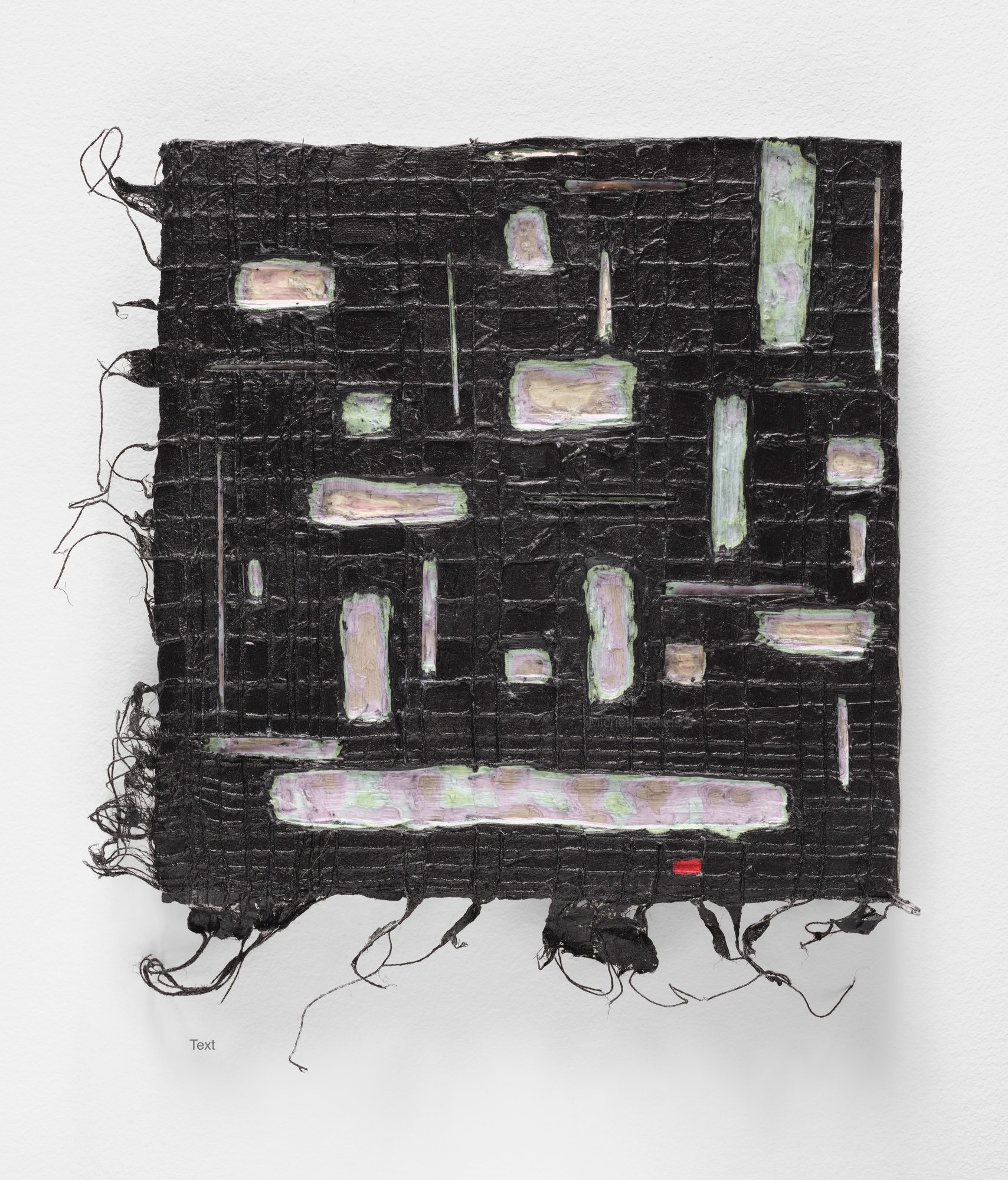 Black #3, 6 x 6 in