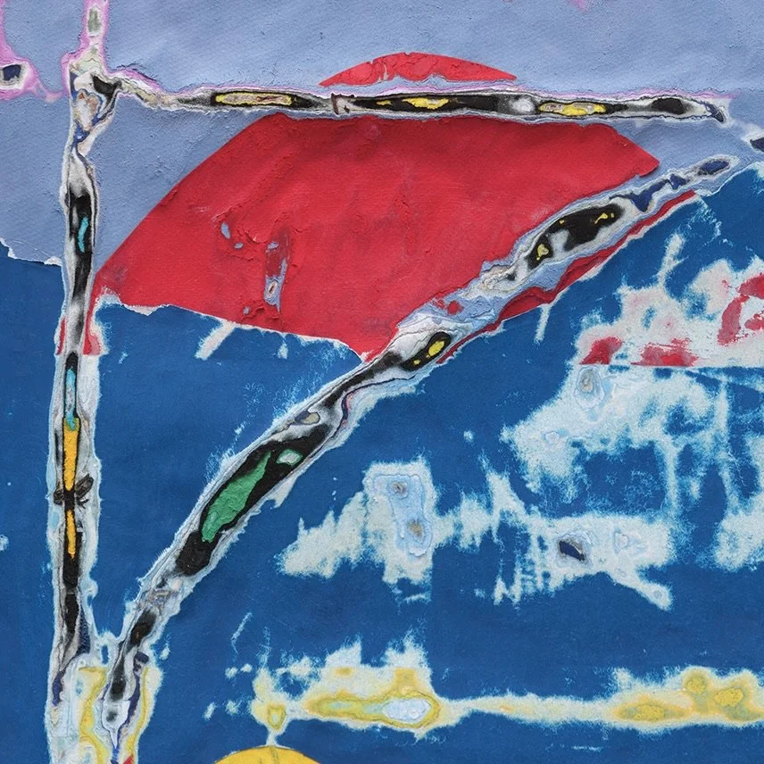 Close-up detail of Dyspena Novena revealing depth, strata, and texture