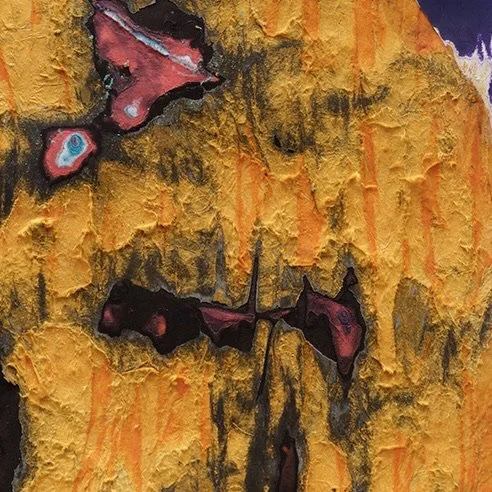 Close-up detail of Chamiree revealing depth, strata, and texture