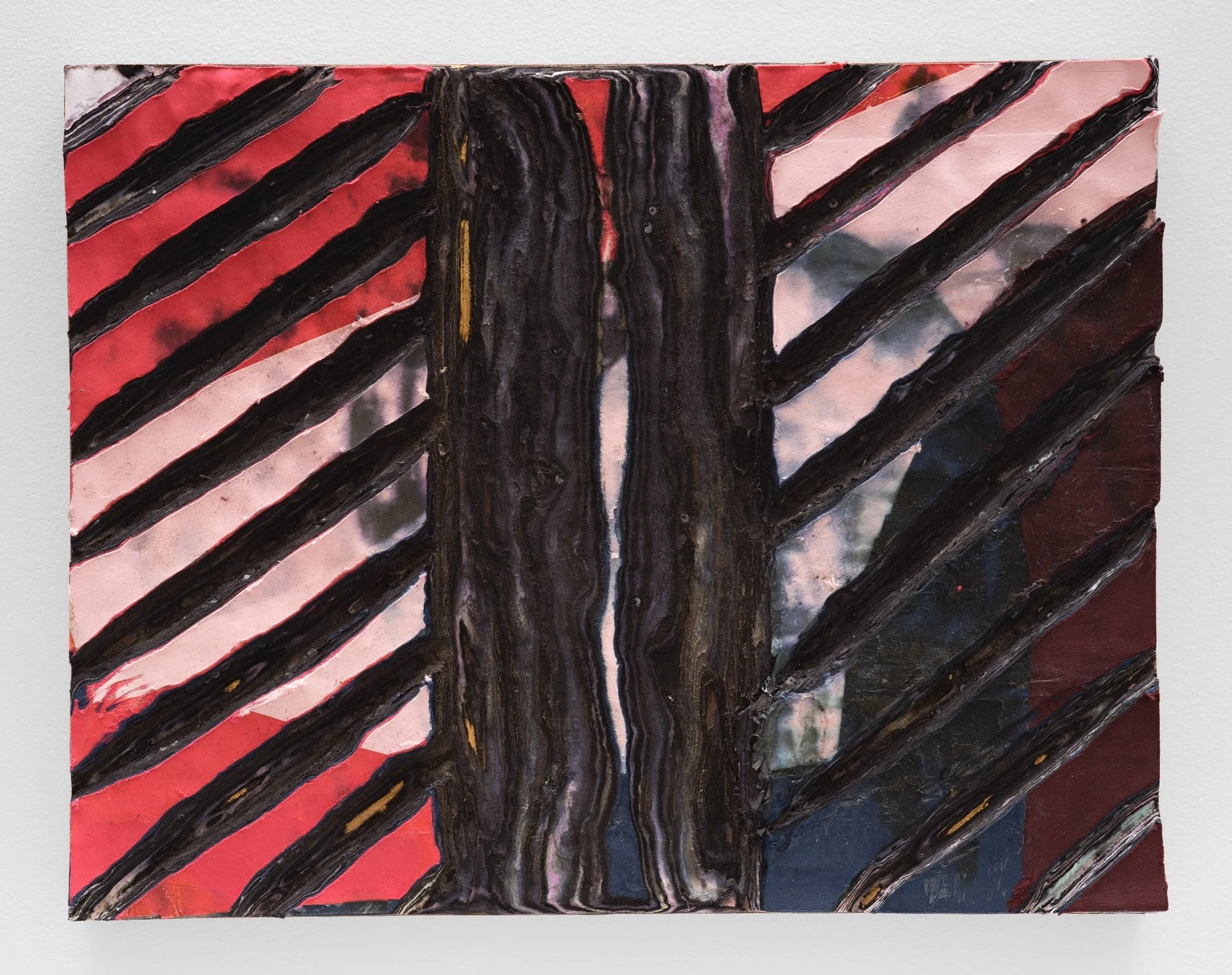 Sculptural carved paper artwork Winter Order (2023)