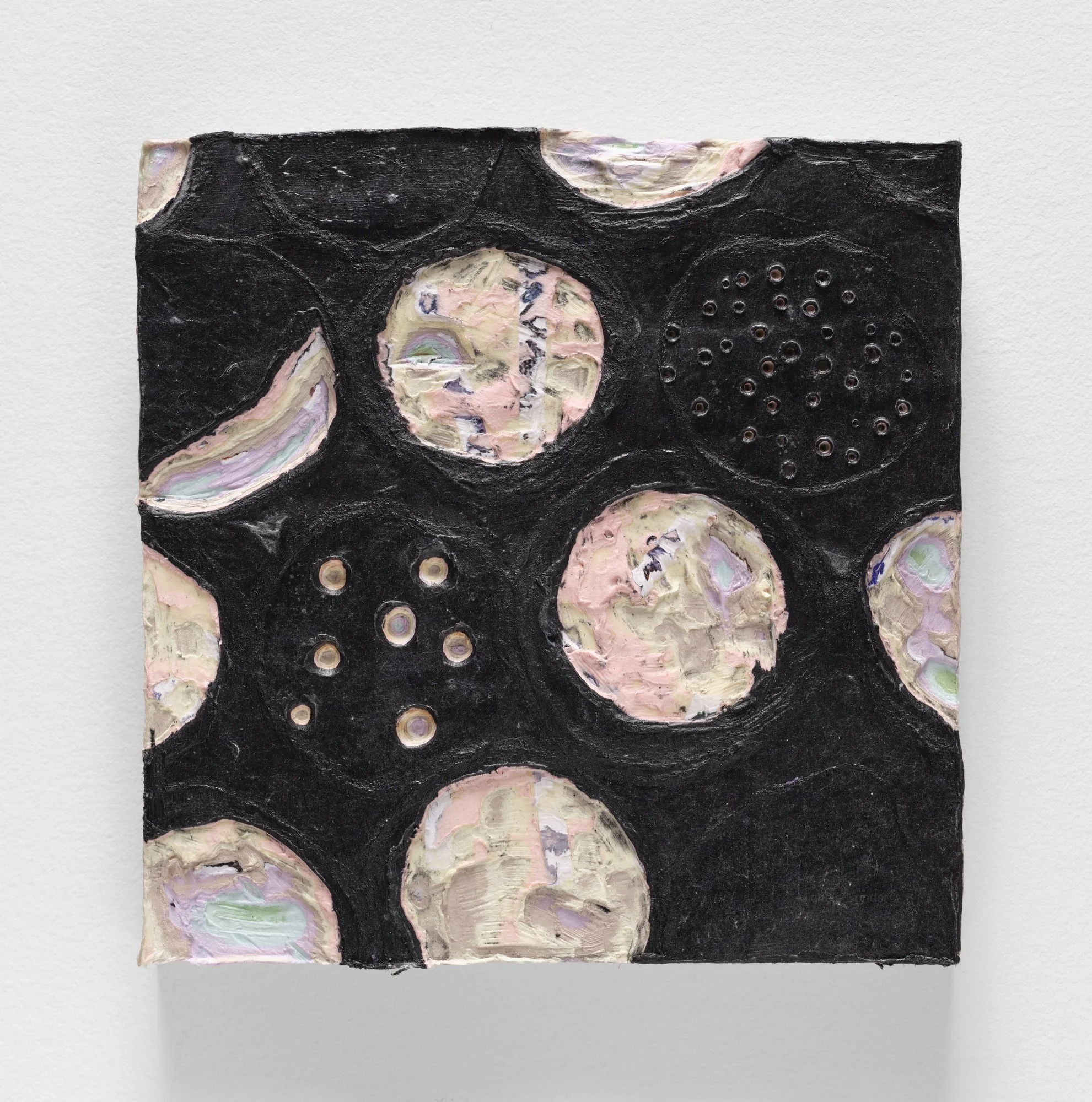 Black #6, 6 x 6 in
