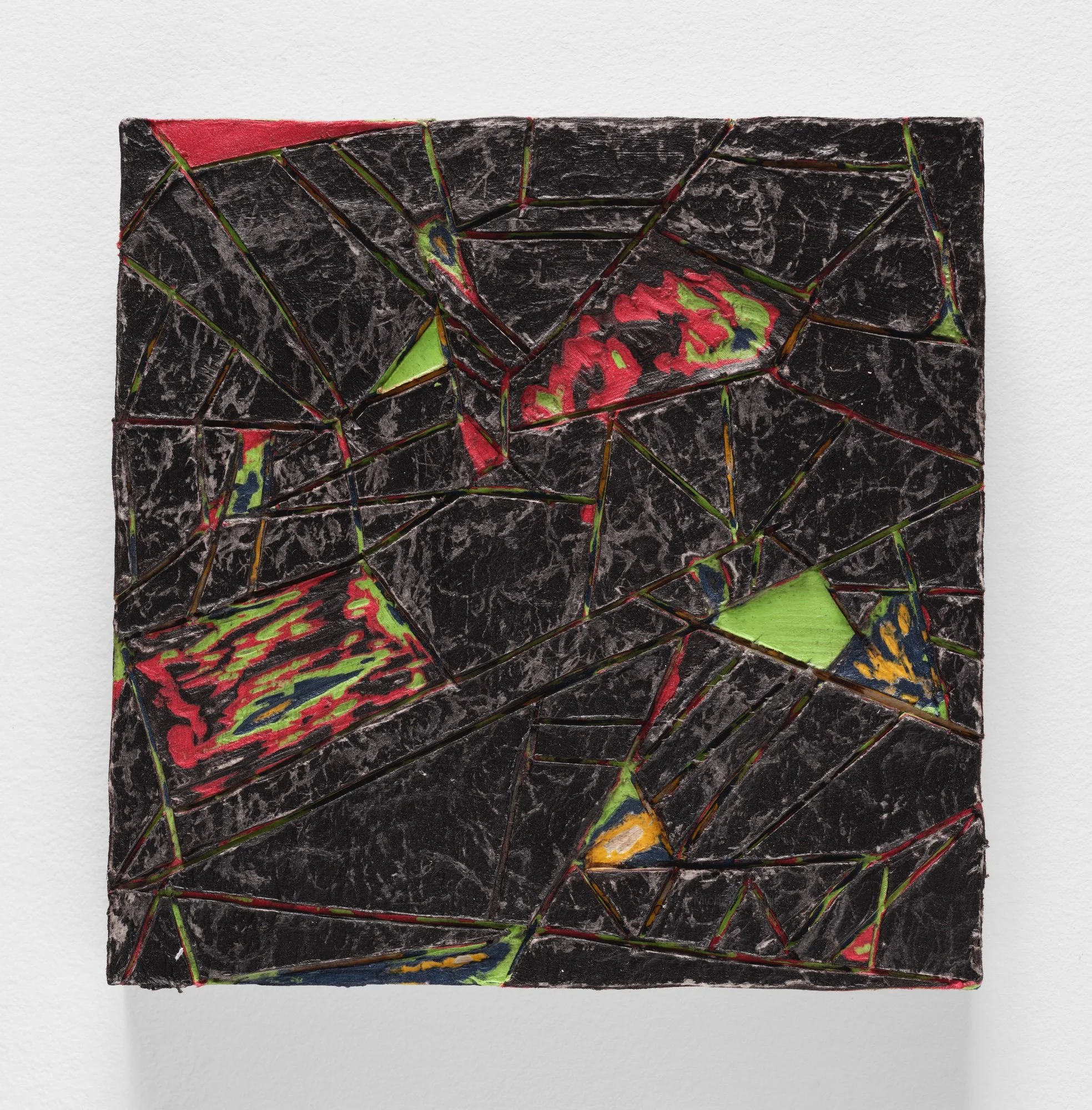 Black #4, 6 x 6 in