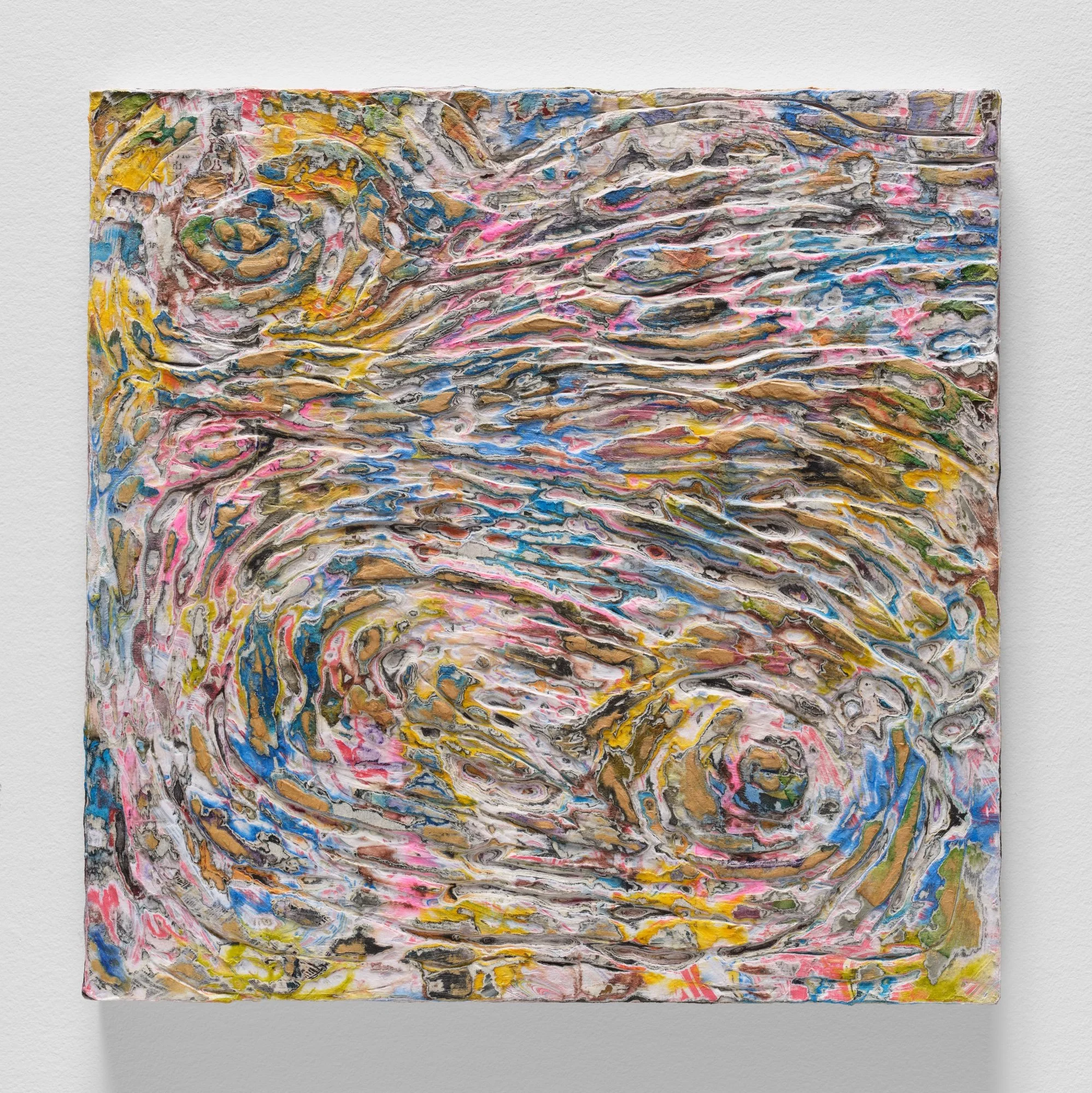 Curves #2, 10 x 10 in