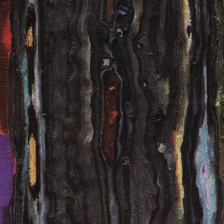 Macro detail of Summer Order highlighting carved paper relief and internal structure