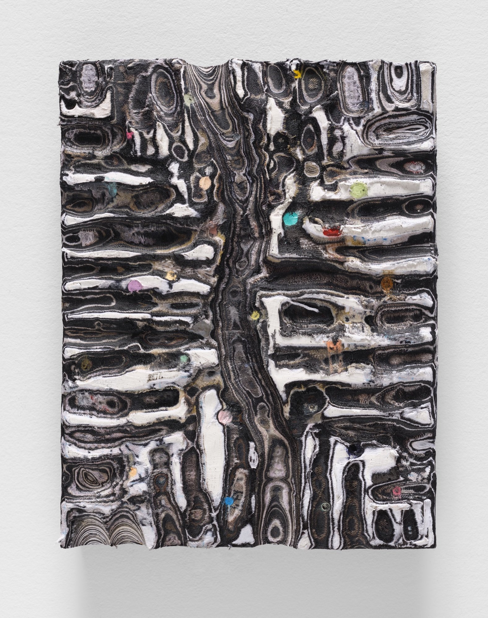 Sculptural carved paper artwork White No. 2 (2022)