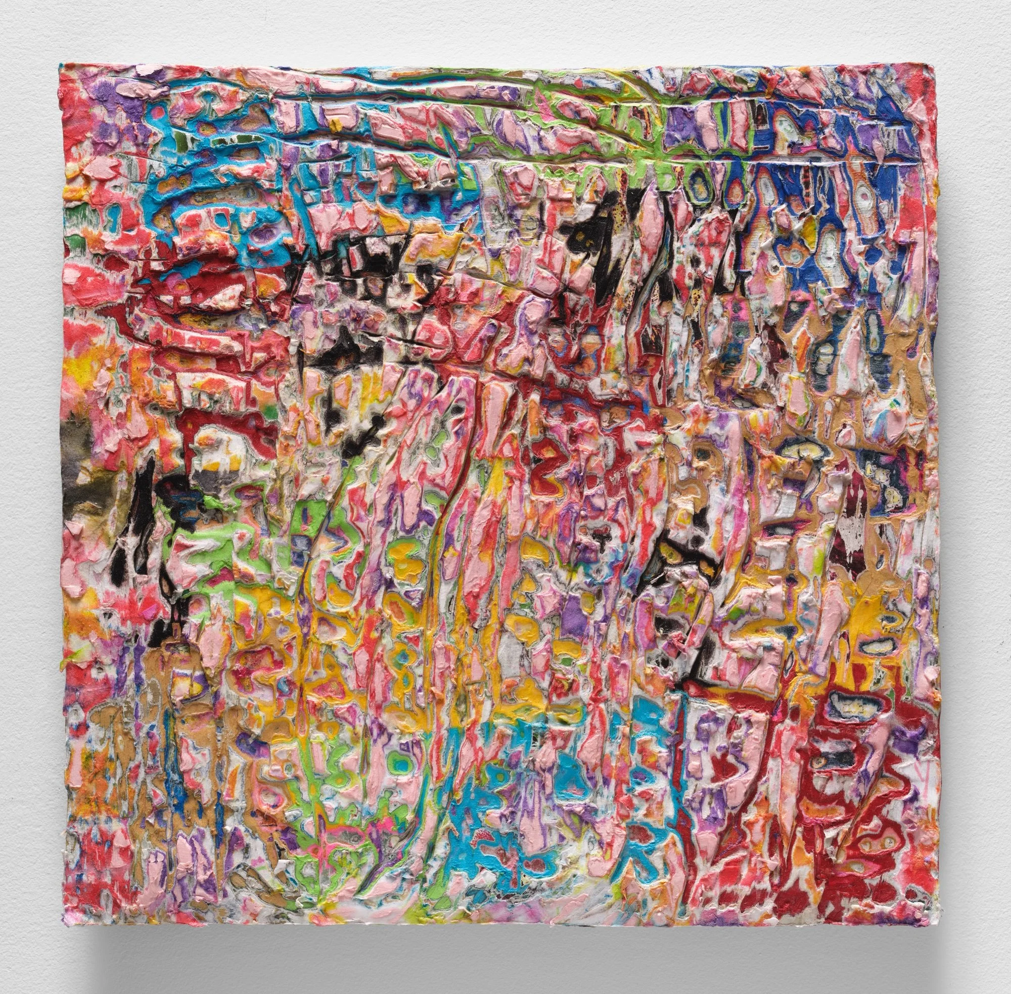Fire #2, 10 x 10 in