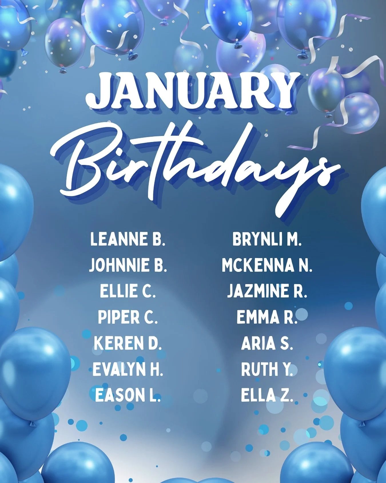 Wishing a very happy birthday to all of our students and teachers who are celebrating this month!
🎉🎉🎉
#seriousdancingseriousfun #dazzledance  #dancecompany  #dazzle #munciedancestudio
#munciedance #yorktowndance
#yorktowndancestudio #birthdays