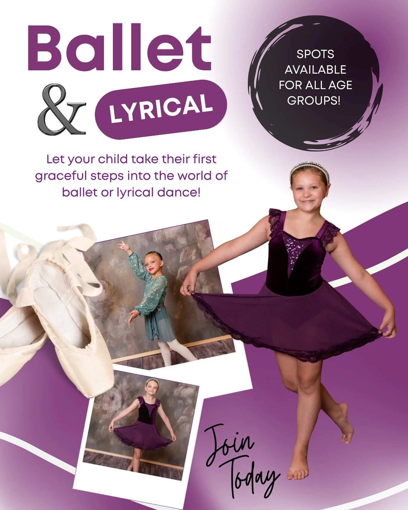 🩰 Ballet &amp; Lyrical Classes Now Enrolling!
Ages 5&ndash;7 | 7&ndash;11 | 11+
Spots are open in ALL classes&mdash;whether you&rsquo;re just starting or ready to grow your technique and artistry.
💫 Sign up now and dance with us!
&hellip;
#seriousd