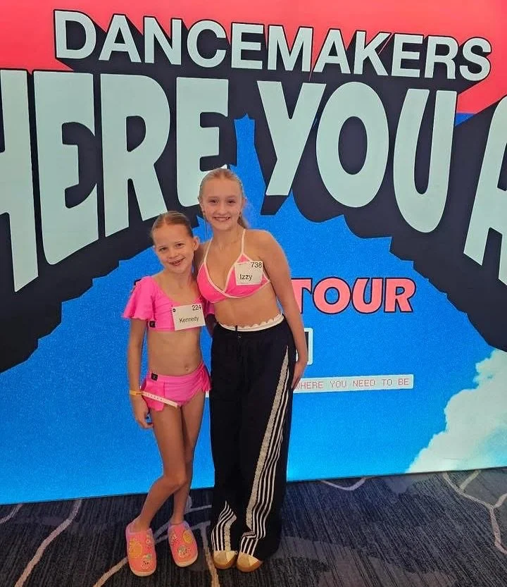 Recently, Izzy and Kennedy attended Dream Makers dance convention! They had an amazing time taking classes and competing! Congratulations to Izzy for earning a regional scholarship and to Kennedy for placing 11th overall for her solo. We are just a m