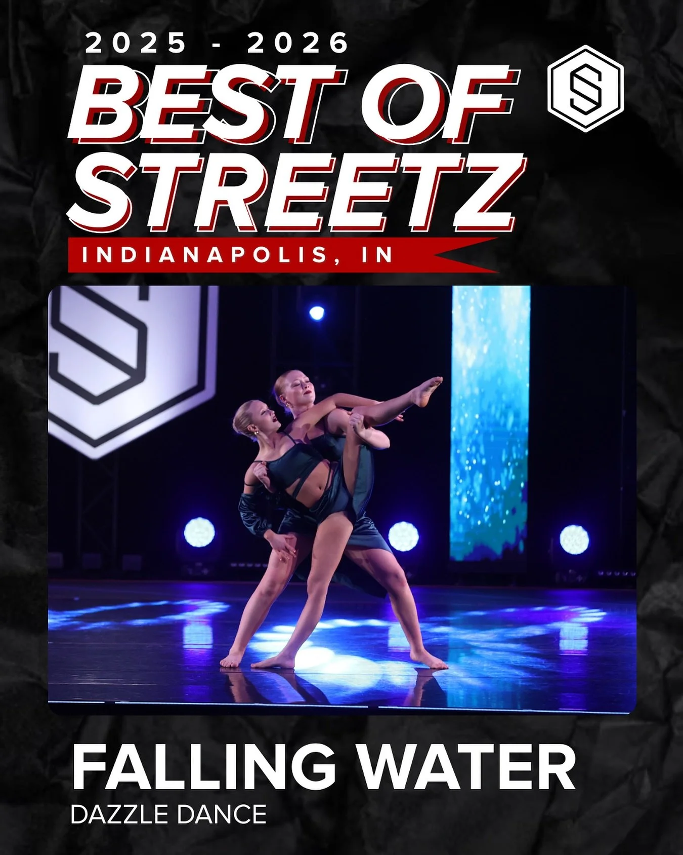 We are so proud of our dancers whose routines were recently named &ldquo;Best of Streetz&rdquo; at @thestreetzdance!
&hellip;
&ldquo;Falling Water&rdquo; features Ava Riegle and Izzy Curry
&hellip;
Choreography: Megan Campbell @megs.campbell.kinley 
