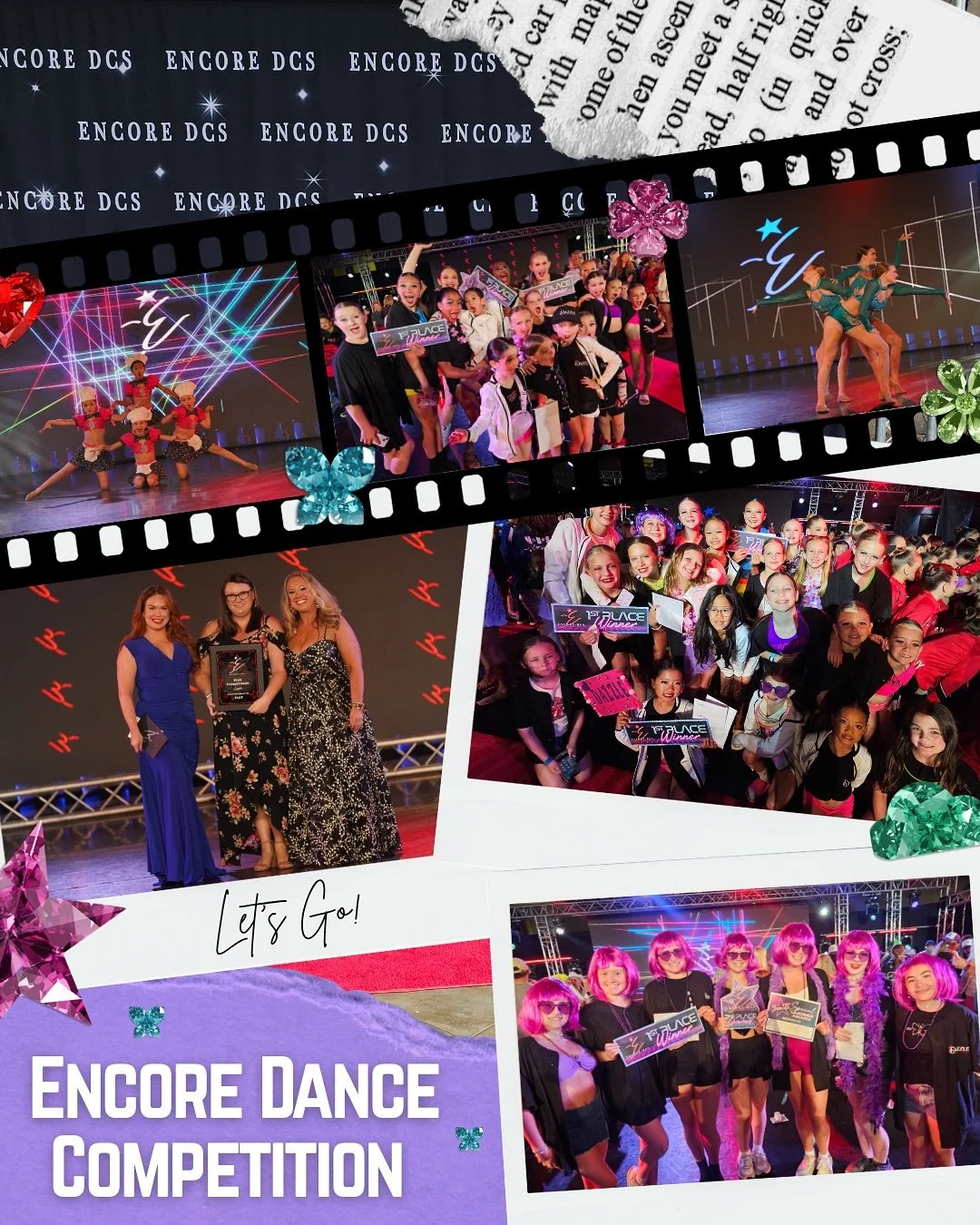 We&rsquo;re headed to Encore Dance Competitioncompetition. We could not be more excited to see our dancers back on stage doing what they love! All the hard work, late nights, and dedication are about to shine this weekend! Let&rsquo;s go dancers! Swi