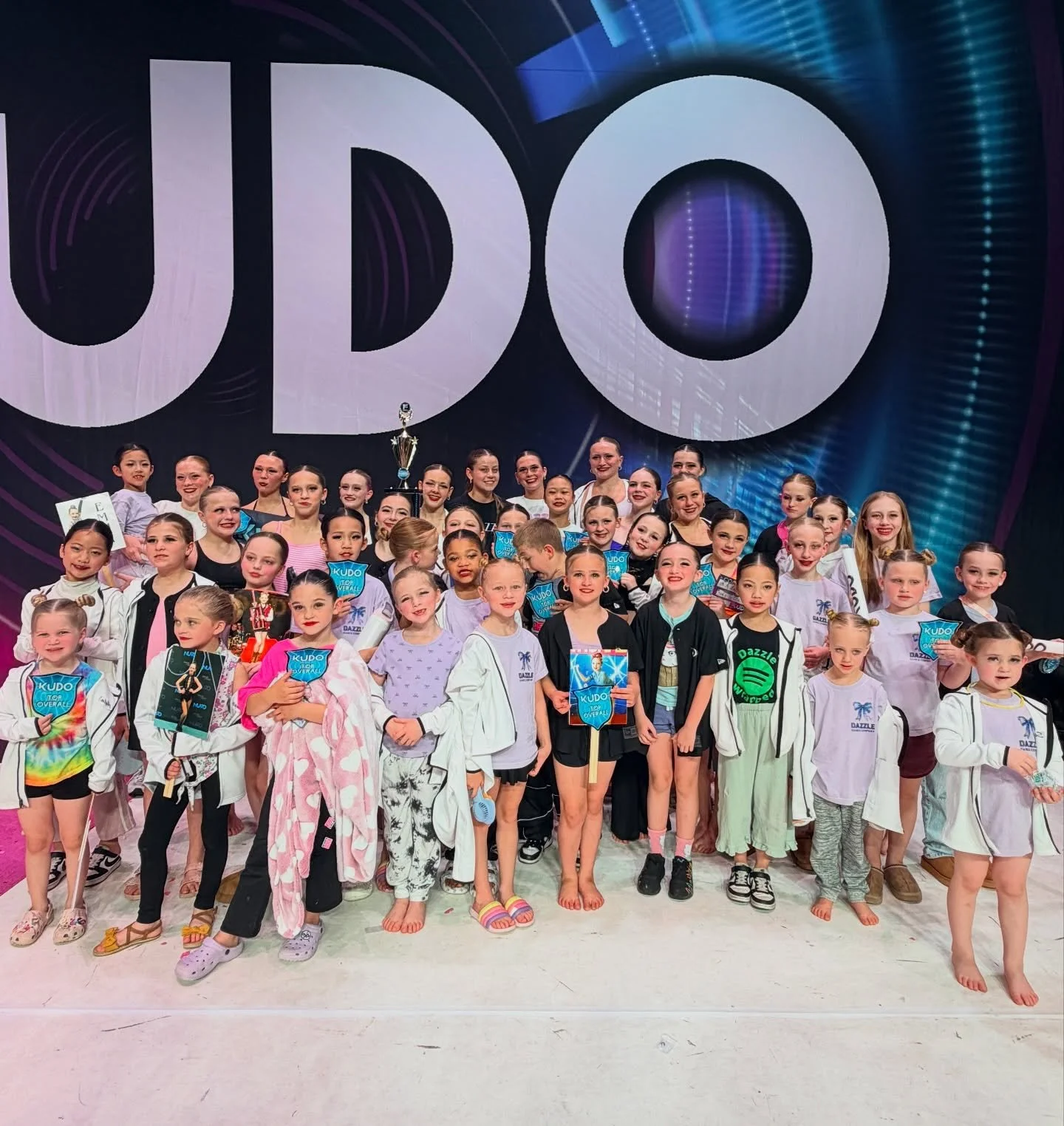 So proud of our dancers after an amazing day of group performances yesterday! 💜 Every single routine brought so much energy, passion, and heart to the stage, and we couldn&rsquo;t be prouder of this team.
A huge congratulations to our Production Jaz