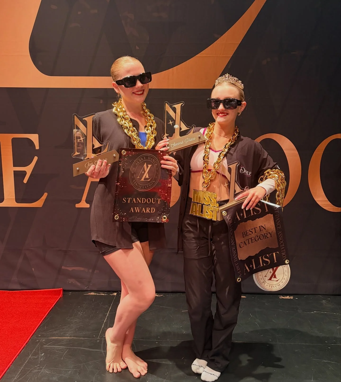 This past weekend, a few of our dancers attended an optional competition at A List @alistdanceassociation Congratulations to these dancers on another amazing weekend of performances!
&hellip;
Overall Awards
*Izzy &amp; Ava (Contemporary Duet) Platinu