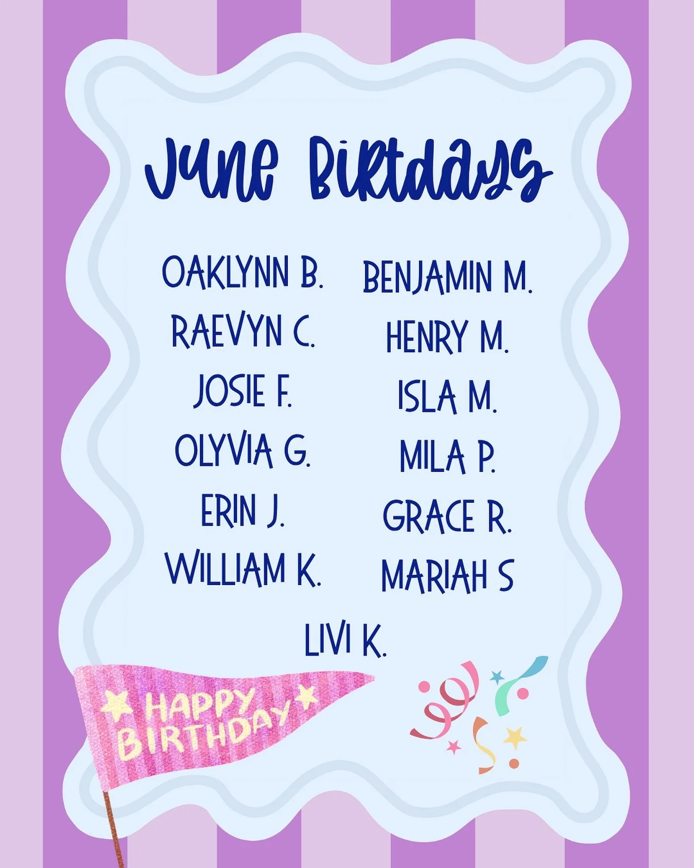 Wishing a very happy birthday to all of our students who are celebrating this month!
🎉🎉🎉
#seriousdancingseriousfun #dazzledance  #dancecompany  #dazzle #munciedancestudio
#munciedance #yorktowndance
#yorktowndancestudio #birthdays