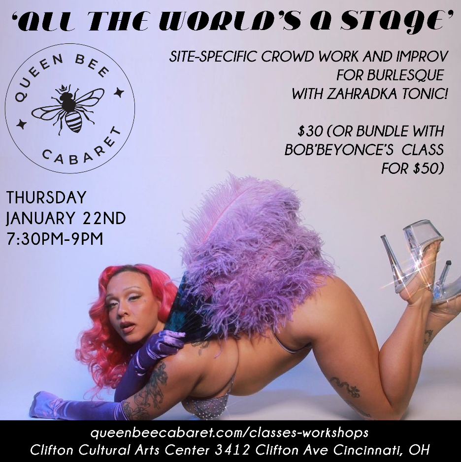 ‘All the World’s a Stage’ with Zahradka!