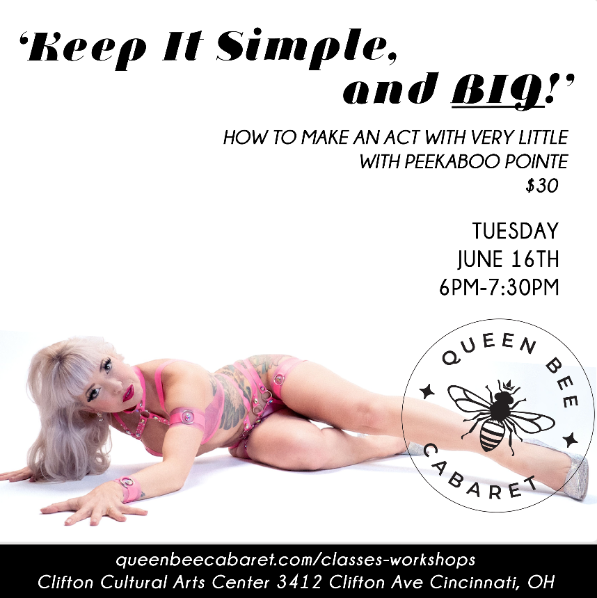 ‘Keep It Simple, and BIG!’ with Peekaboo Pointe