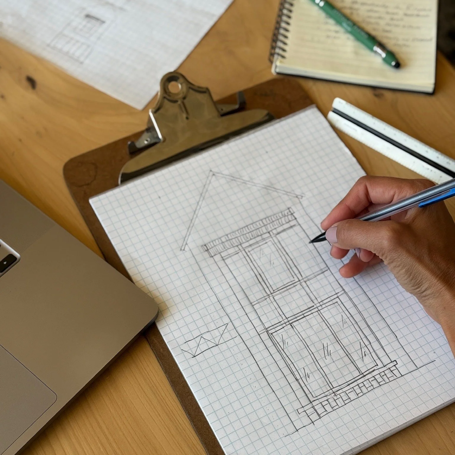 Design close to home: we love creating spaces that honor our community&rsquo;s character while reflecting each clients unique story. This Cedarburg estate project blends timeless architecture with refined details. Stay tuned. 

#CedarburgLiving #Desi