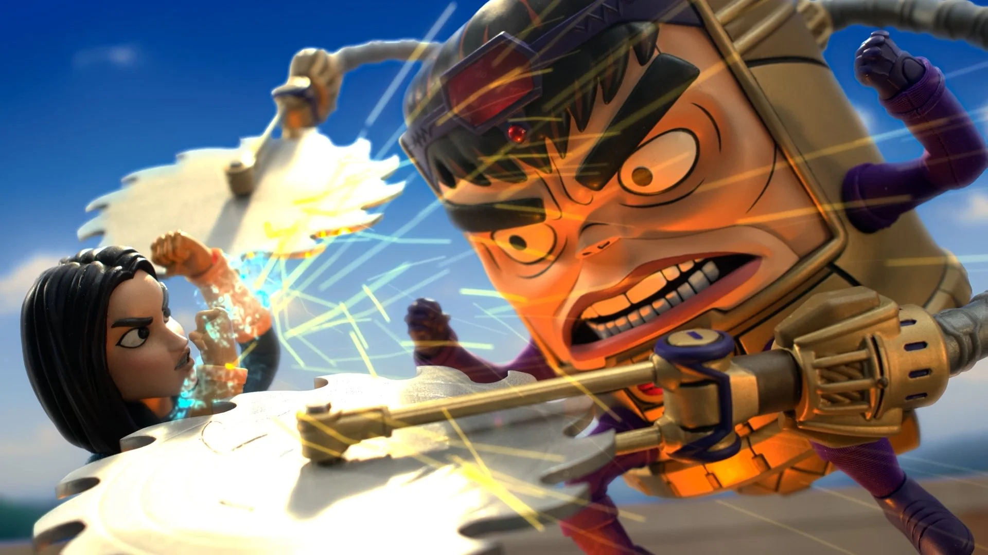 M.O.D.O.K. vs Monica