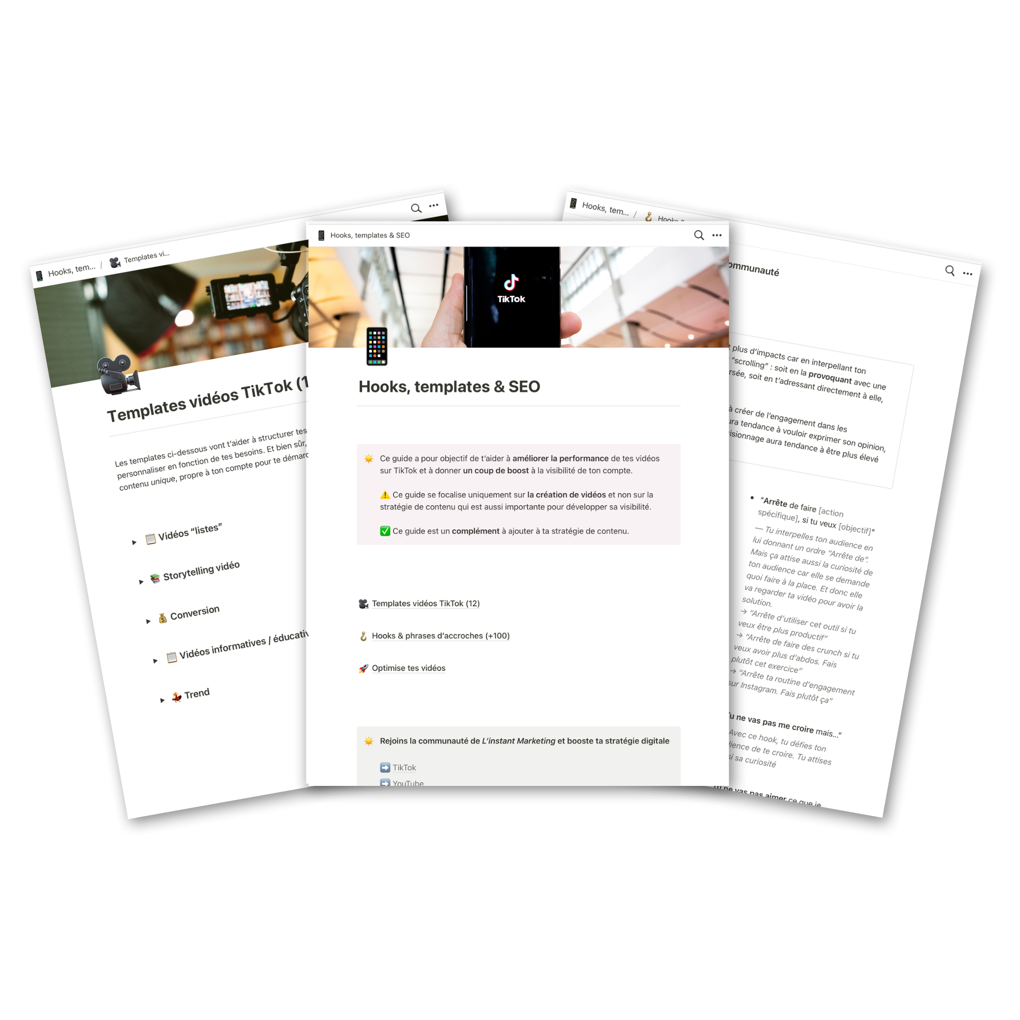 Guide TikTok — L'instant Marketing