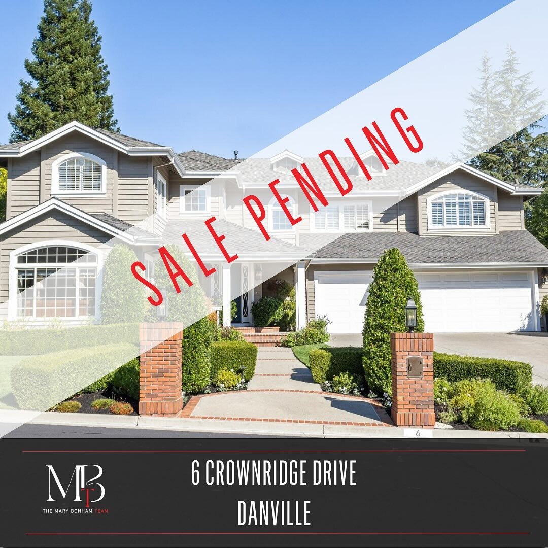 I&rsquo;m waking up this morning so happy for my clients! 👏 They accepted a great offer yesterday on their beautiful home for sale. We are officially SALE PENDING! 🤝 

. . . .
#marybonhamrealestate #danvillerealestate #marybonhamrealestateteam #mag