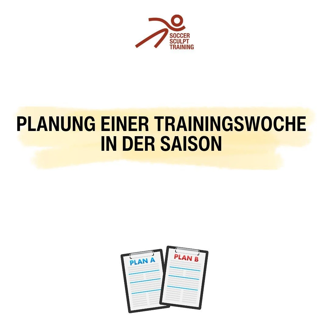 📅 Optimale Trainingsplanung in der Saison:
- Spiele haben oberste Priorit&auml;t
- Maximalkraft und Schnelligkeit m&uuml;ssen &uuml;ber die gesamte Saison erhalten bleiben
- Es gibt Zeit f&uuml;r passive UND aktive Erholung
- Alle m&uuml;ssen bei de