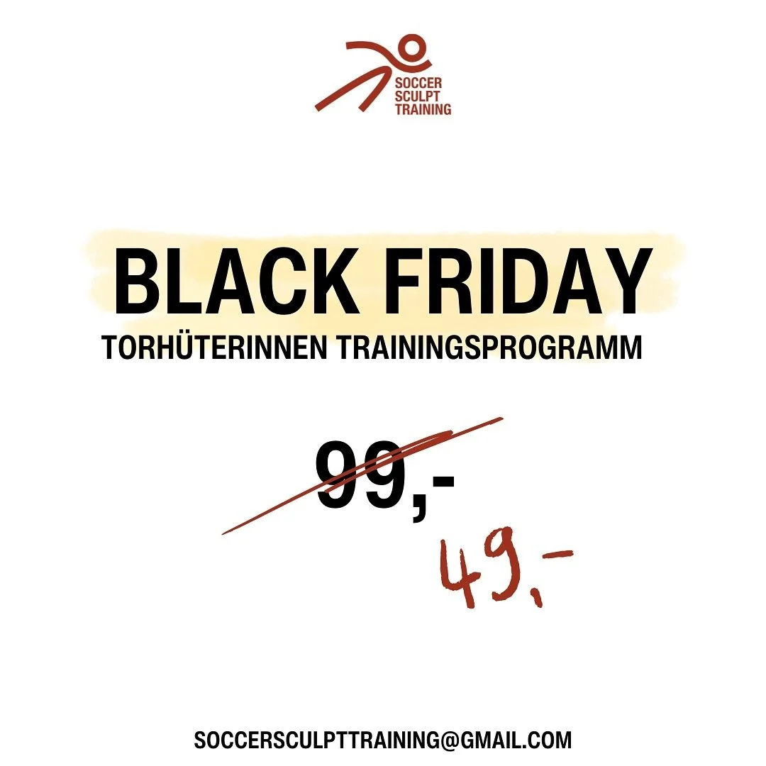 Wir haben uns entschieden euch zwei super Angebote f&uuml;r die Black week zu geben 😍

#strengthandconditioning #soccer #womensoccer #strengthtraining #speedtraining