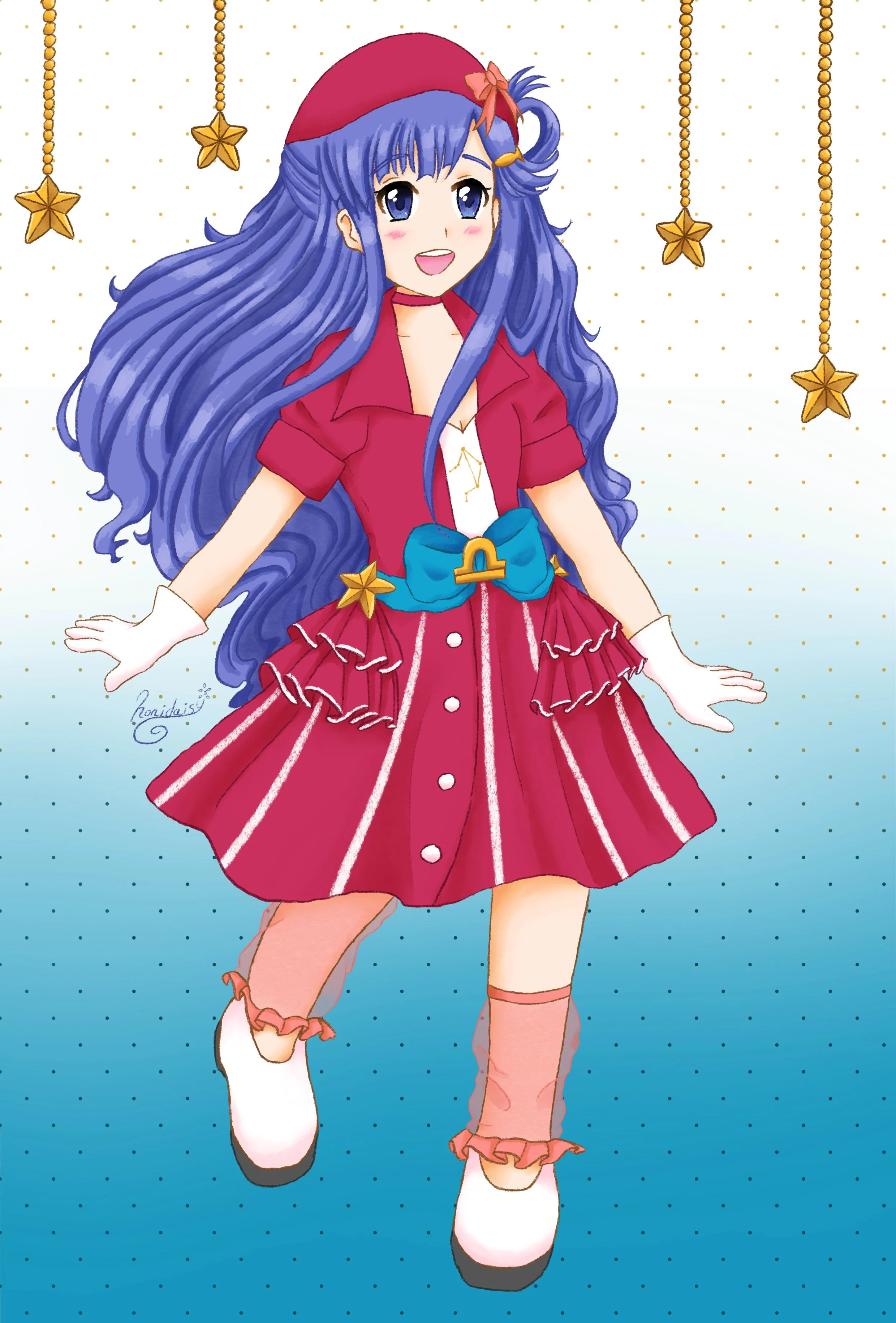 Fanart of Nanami Asari from The iDOLM@STER: Cinderella Girls. October 2025.