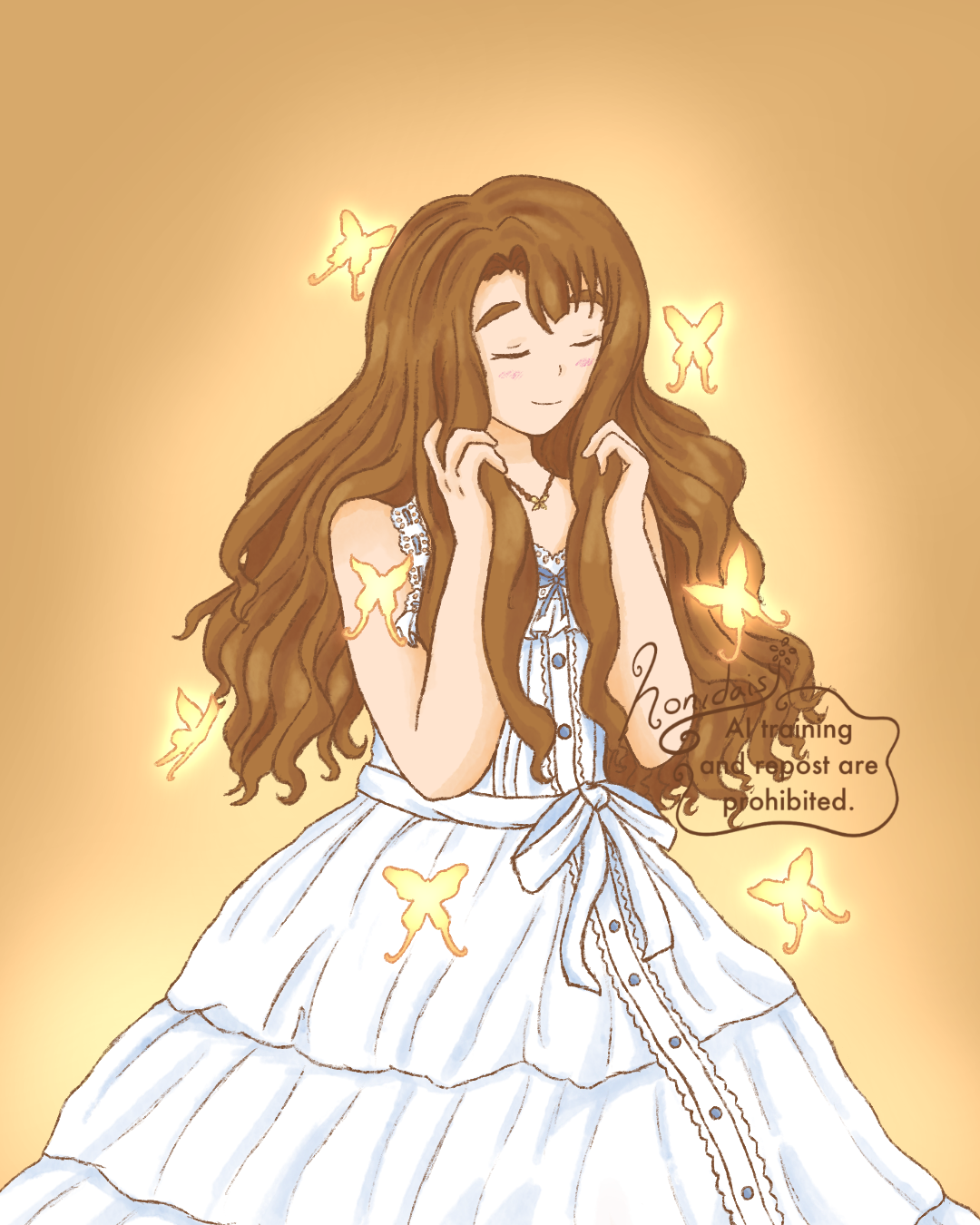 Fanart of Miya Miyao from The iDOLM@STER: Million Live!. December 2025.