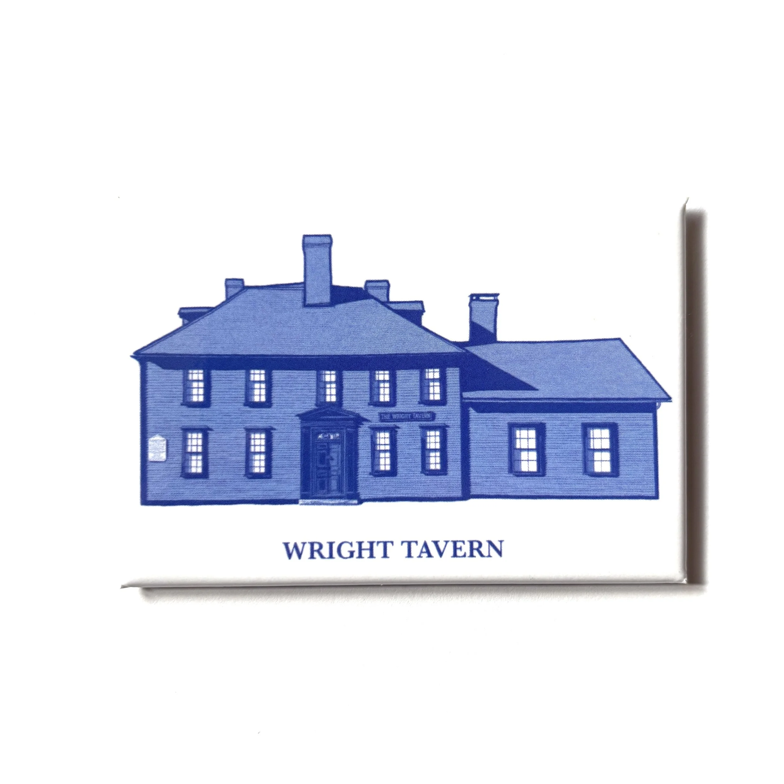 Wright Tavern 2x3 inch magnet: In Stock in Concord, MA