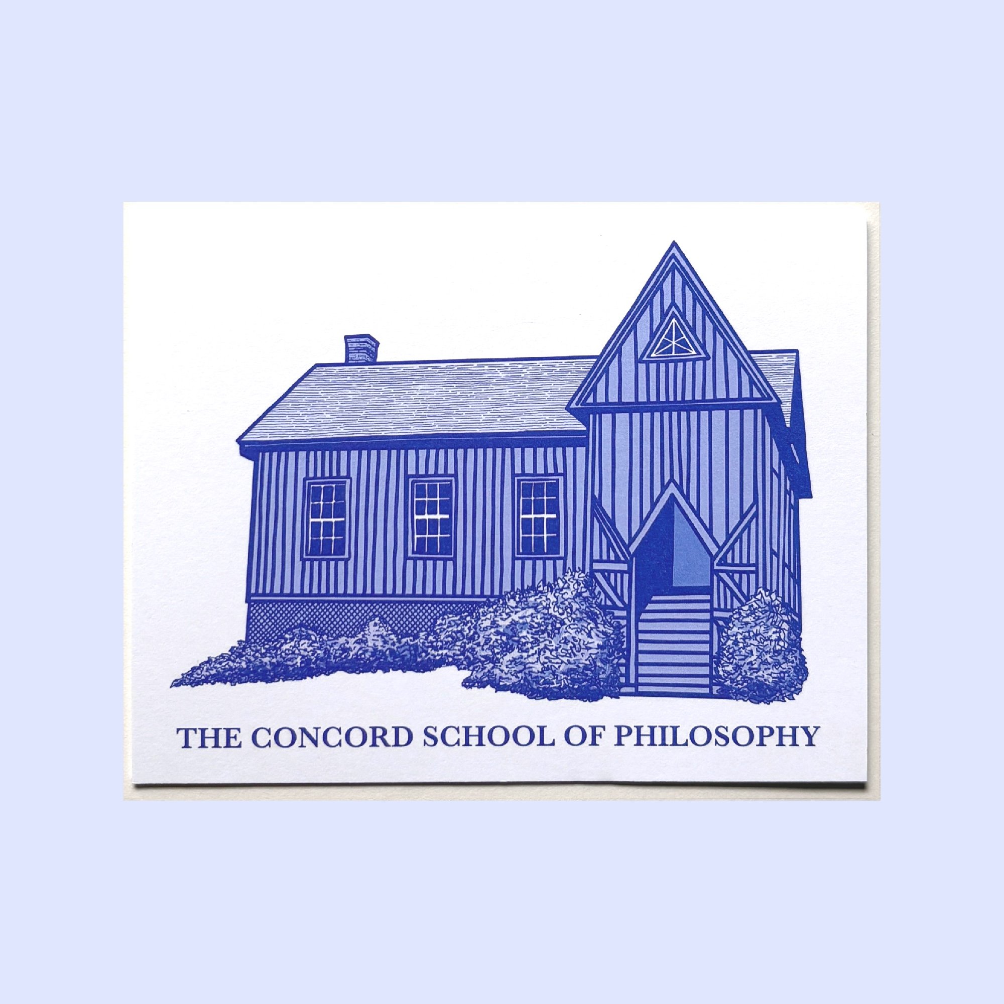 The Concord School of Philosophy 4.25x5.5 inch Note Card Sets: In Stock in Concord, MA