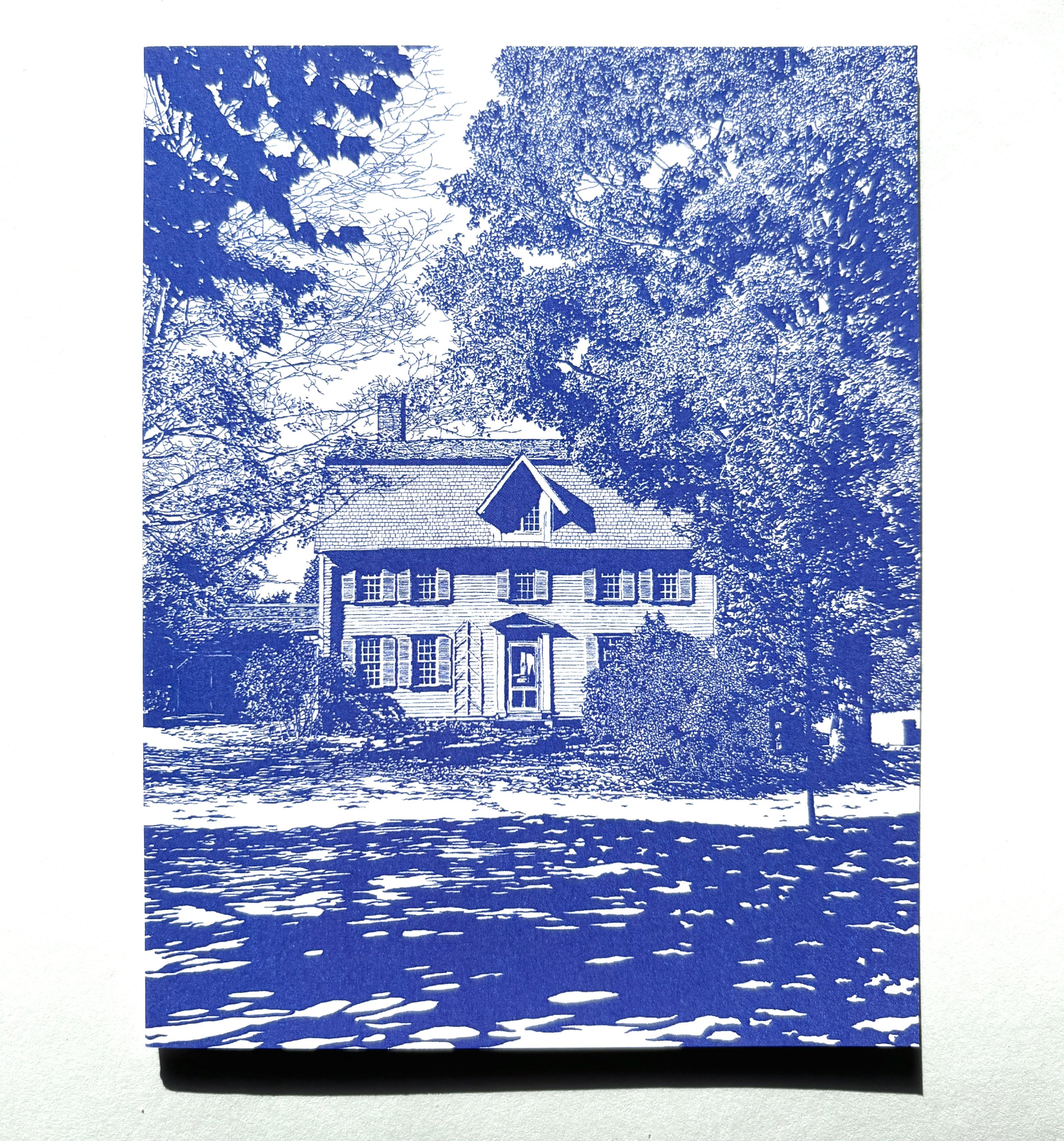 The Old Manse 4.25x5.5 inch Note Card Sets: In Stock in Concord, MA