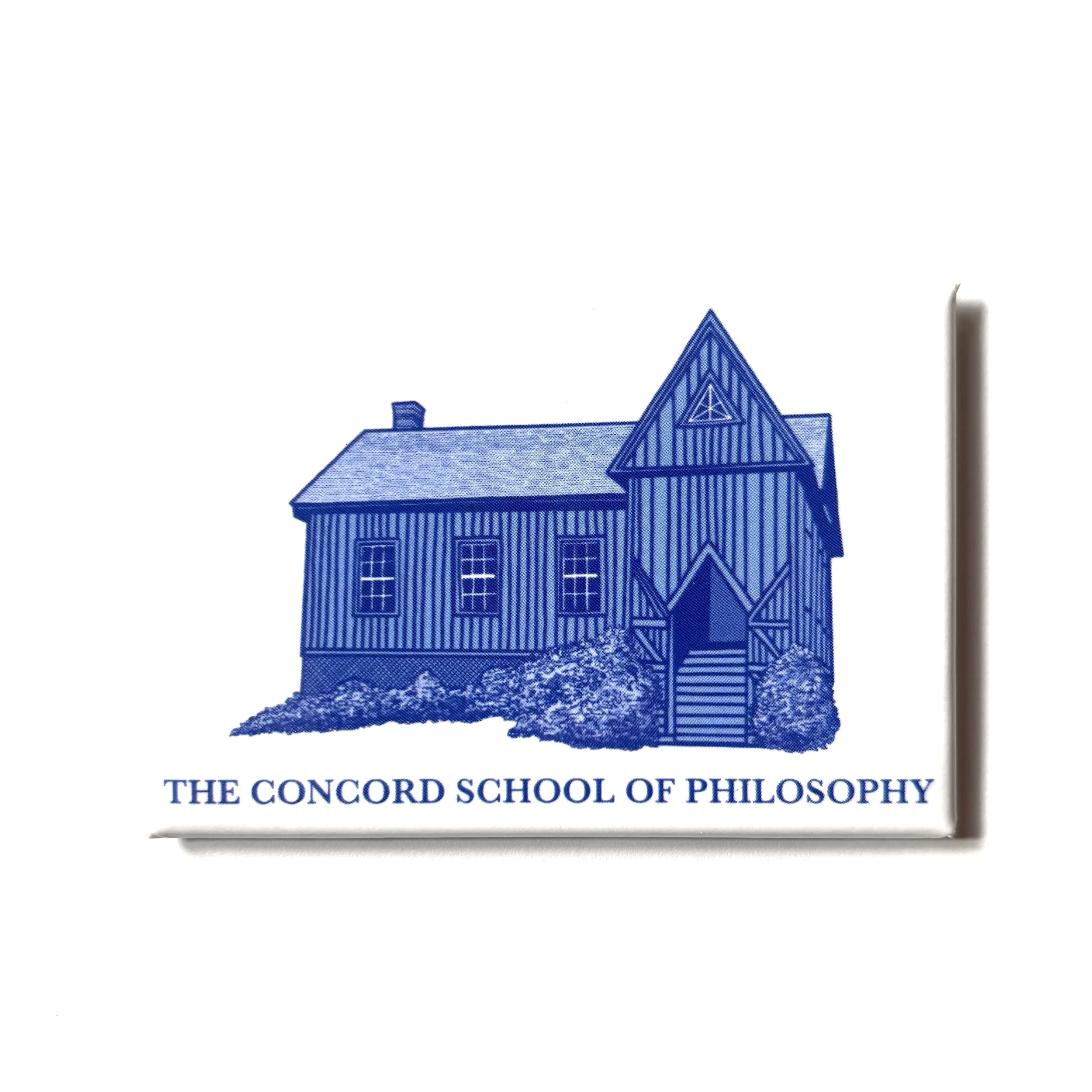 The Concord School of Philosophy 2x3 inch magnet: In Stock in Concord, MA