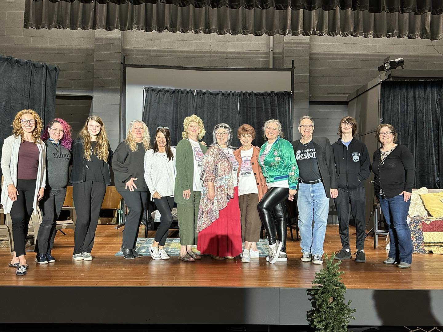 The cast and crew of The Lost Virginity Tour with the play write, Cricket Daniels! 

You have three more opportunities to catch this show - next Saturday, Sunday and Monday!