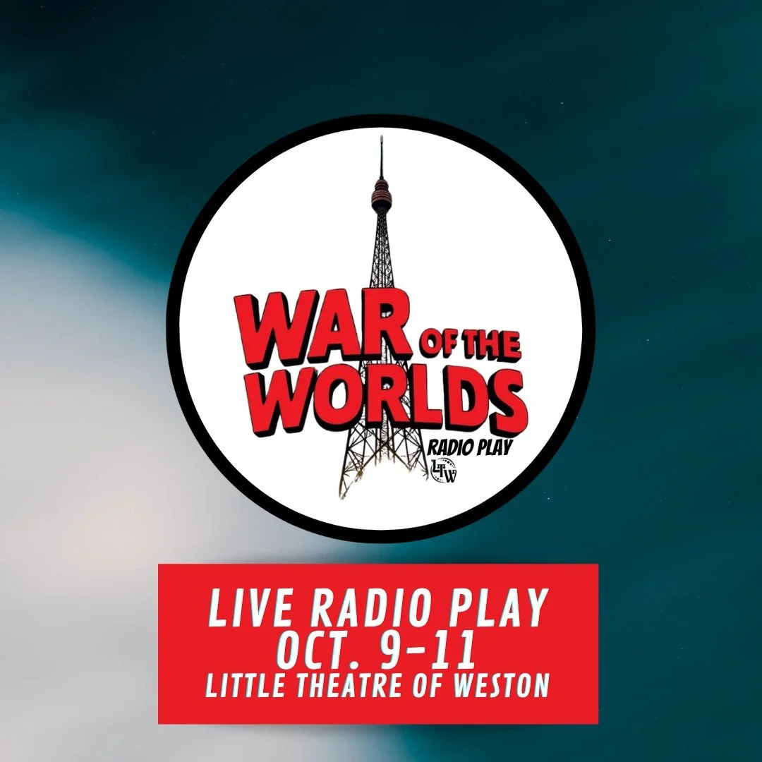 π “A thrilling throwback to the golden age of radio!”
Don’t miss the Little Theatre of Weston’s War of the Worlds Radio Play. Live at Weston Wine Co. Oct 9–10, streaming Oct 9–11.
Learn More: https://www.onthest