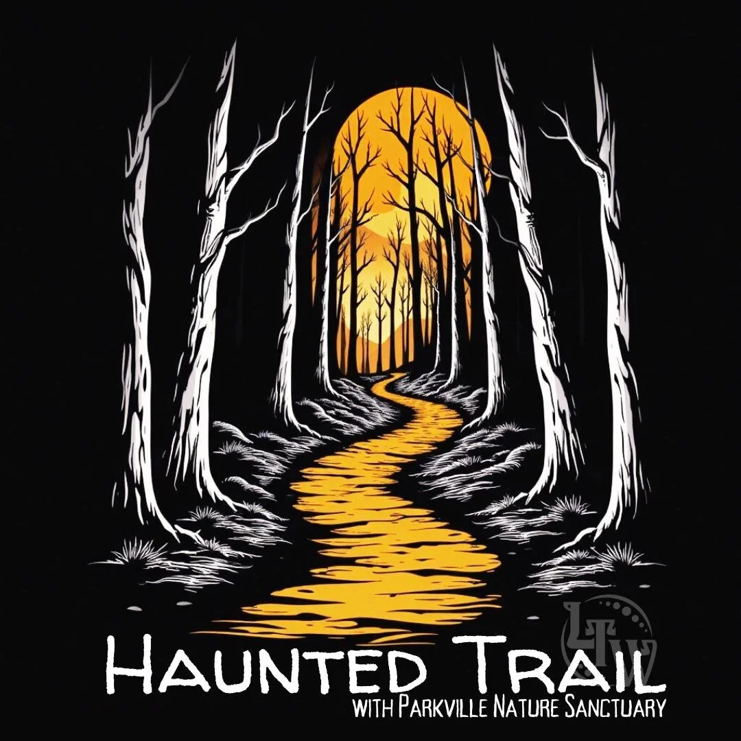 Looking for something to do? Come out to the Parkville Nature Sanctuary TONIGHT! 
There are things for all ages - scary and not-so-scary! With Ghost Tales, the Pumpkin trail, and more, there's something for everyone... And of course, you can scream