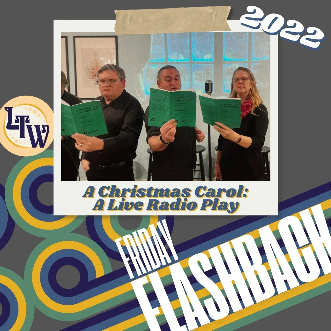 📡✨ #FridayFlashback ✨📡

Here&rsquo;s where a new tradition began... A Christmas Carol: A Live Radio Play! 

Our first radio play brought stories to life in a whole new way, and it quickly became one of LTW&rsquo;s most beloved formats.

Featuring D