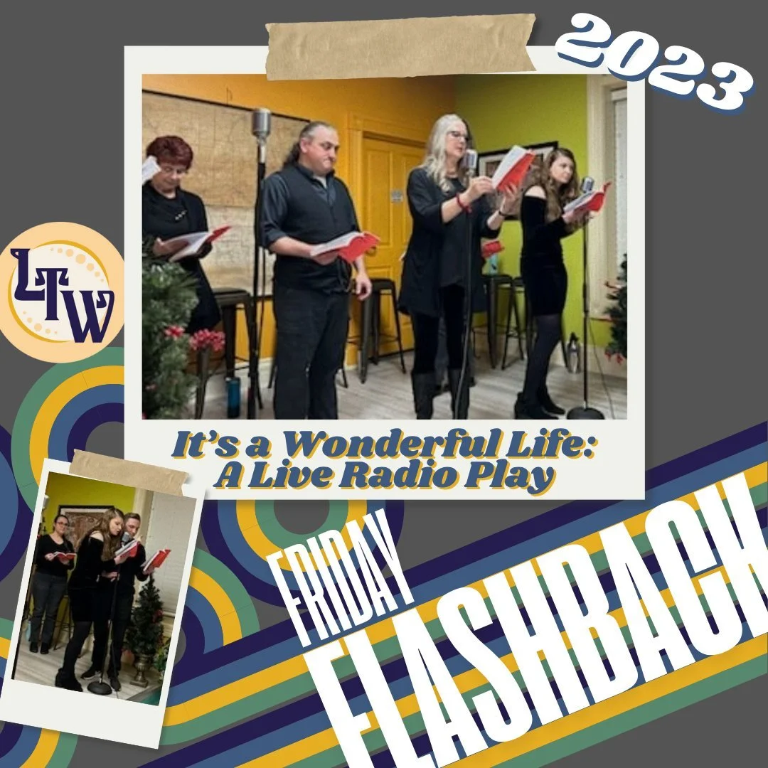 ✨ FRIDAY FLASHBACK ✨

Today we&rsquo;re rewinding to 2023 when we produced, It&rsquo;s a Wonderful Life: A Live Radio Play 

With rich sound effects, ensemble storytelling, and a room full of holiday cheer, this show helped cement our radio-play form