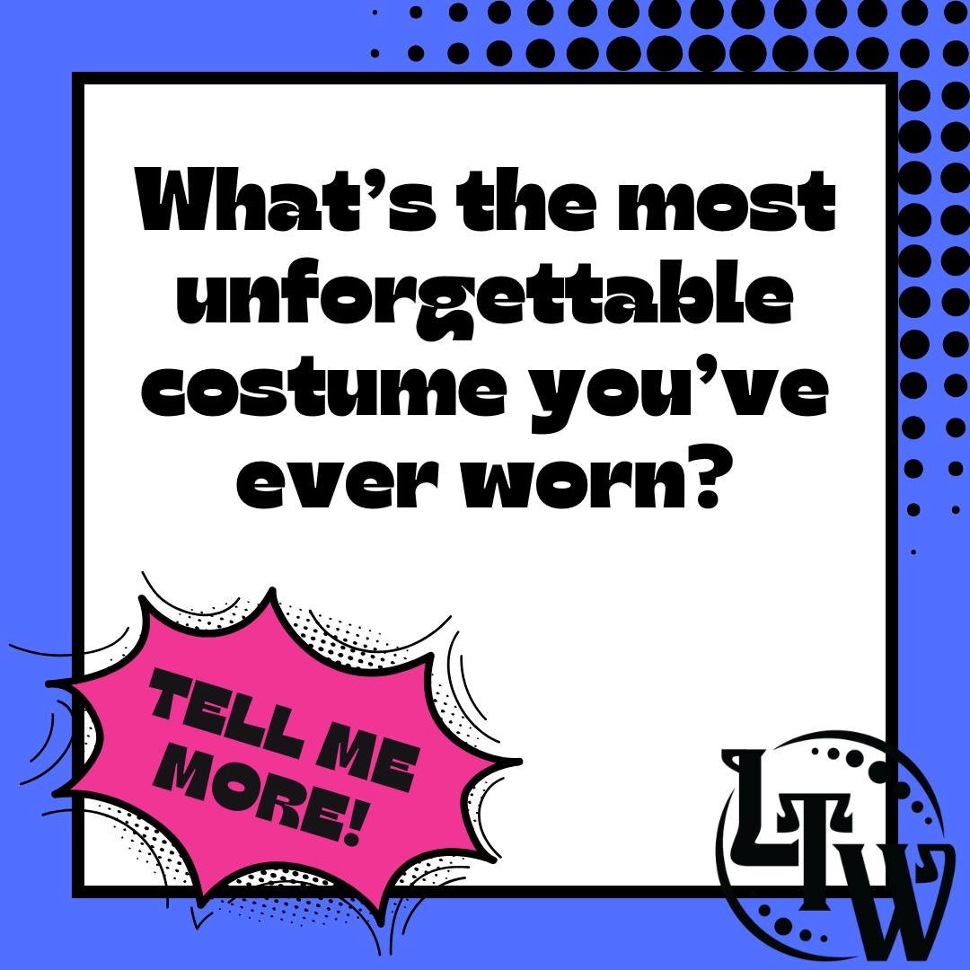 Inquiring minds want to know...

What's the most unforgettable costume you've ever worn?

✨ Tell Me More! ✨

#TellMeMore #LTWCommunity #LittleTheatreOfWeston #TheatreMemories #AudienceSpotlight #CommunityTheatreLove #ShareYourStory #TheatreWeston