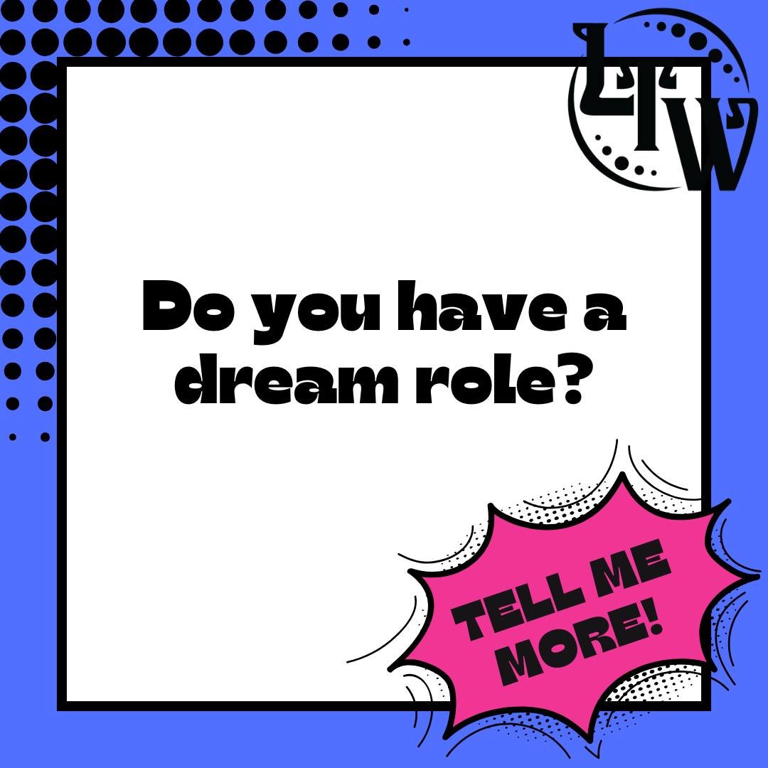 Inquiring minds want to know...

Do you have a dream role? 

✨ Tell Me More! ✨

#TellMeMore #LTWCommunity #LittleTheatreOfWeston #TheatreMemories #AudienceSpotlight #CommunityTheatreLove #ShareYourStory #TheatreWeston